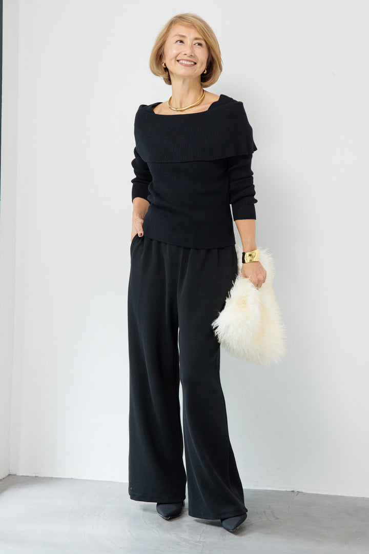 スウェットストレートパンツ