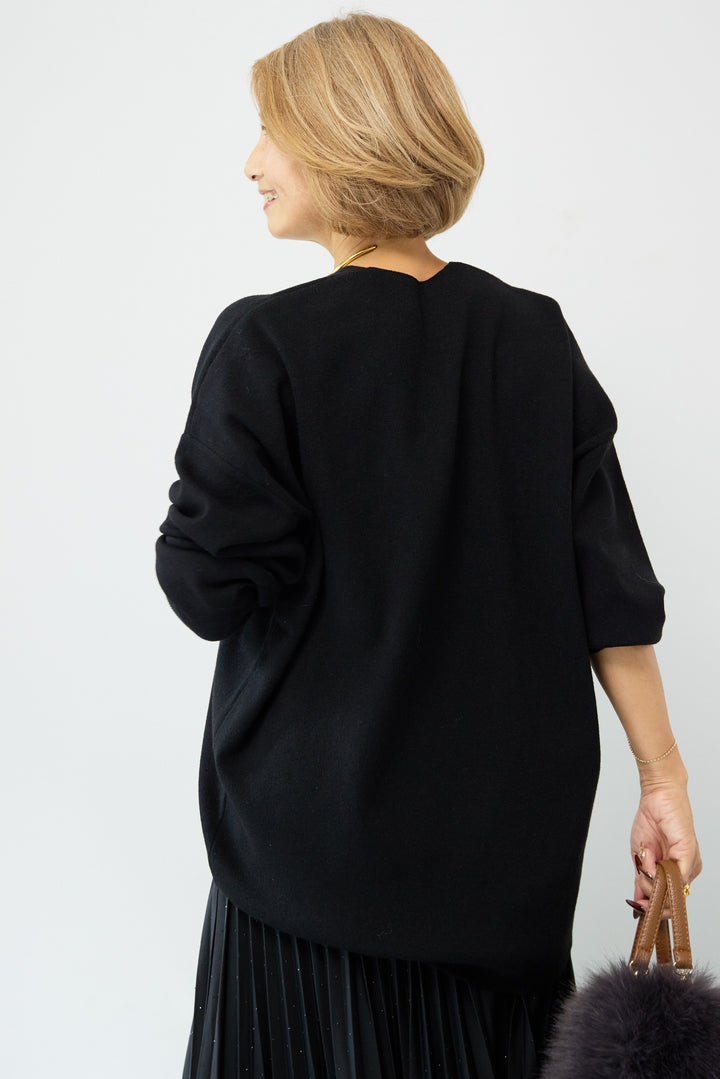 ラインストーンプリーツスカート