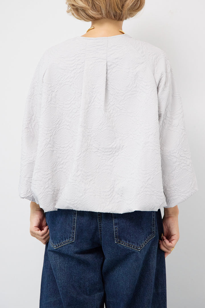 フラワージャガードブルゾン