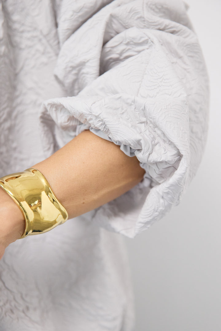 フラワージャガードブルゾン