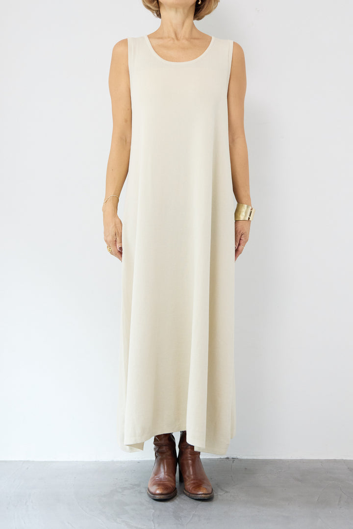 ボーダーカーディガン＋ワンピース