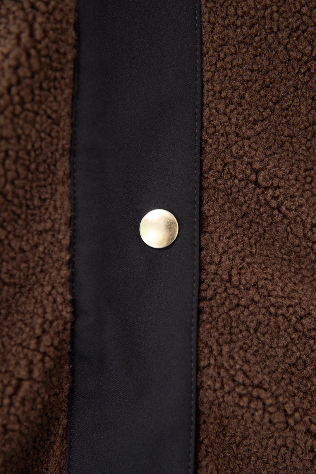 配色ボアブルゾン