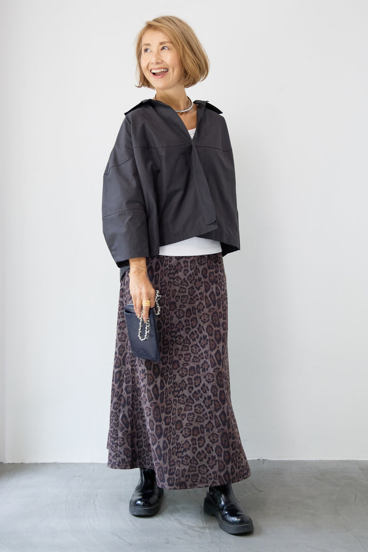 バックコクーンショートシャツ