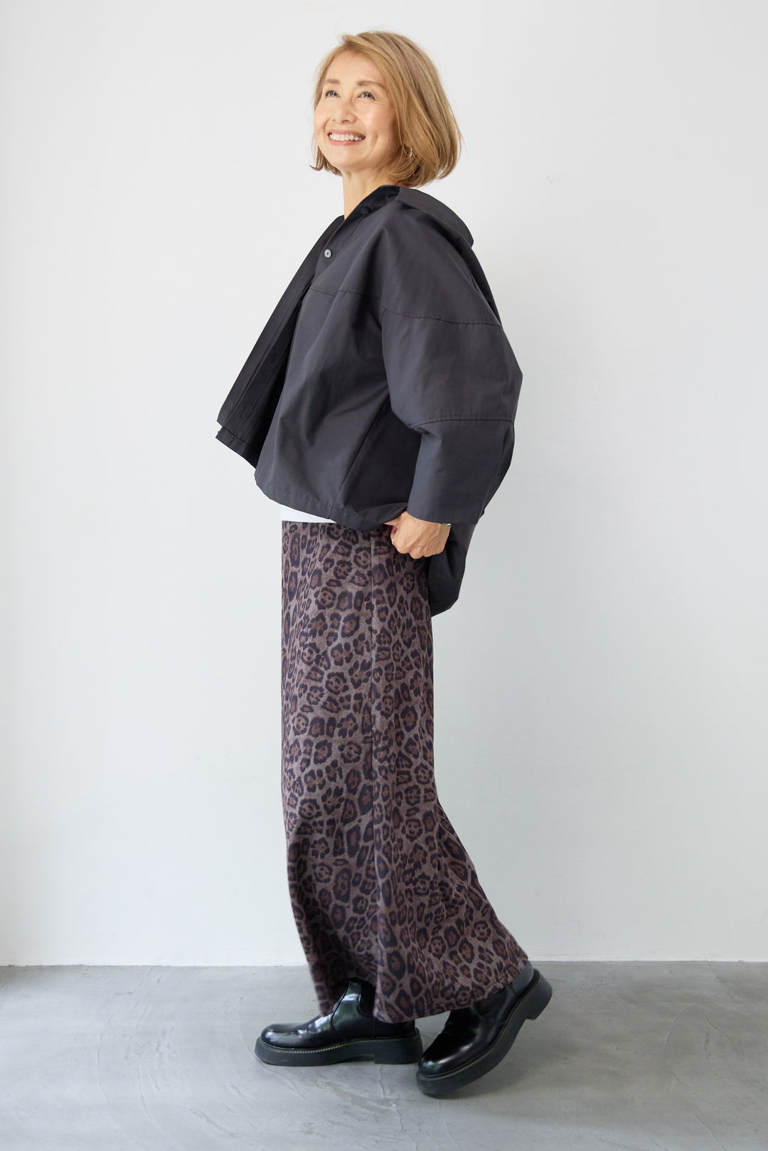 バックコクーンショートシャツ