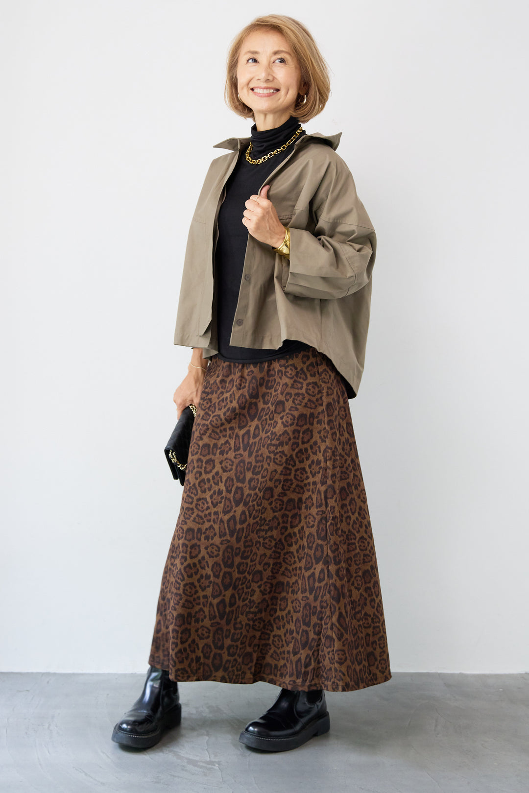 バックコクーンショートシャツ