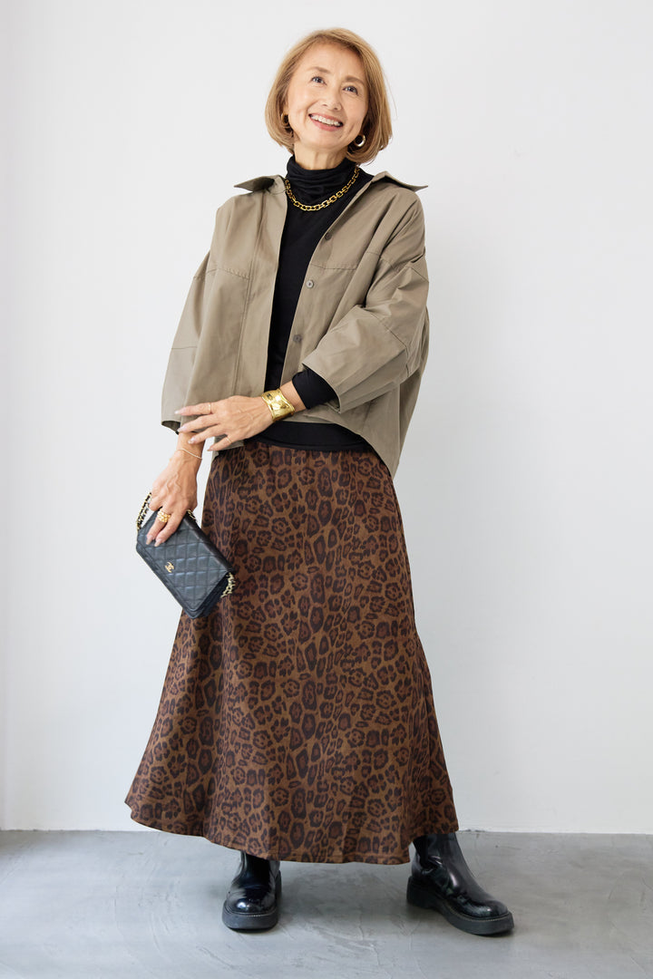 バックコクーンショートシャツ