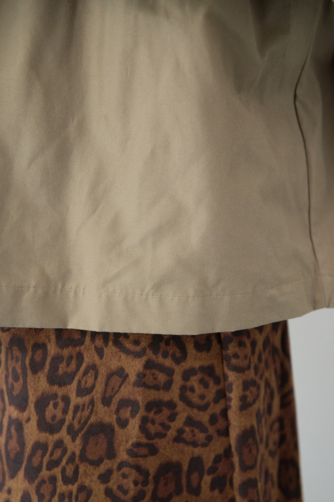 バックコクーンショートシャツ