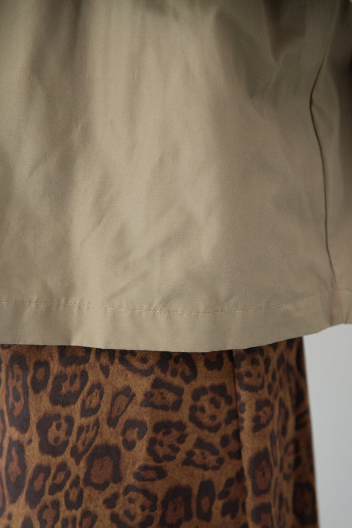 バックコクーンショートシャツ