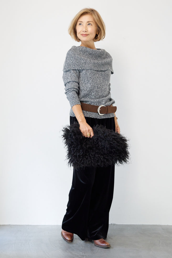 ベロアイージーパンツ