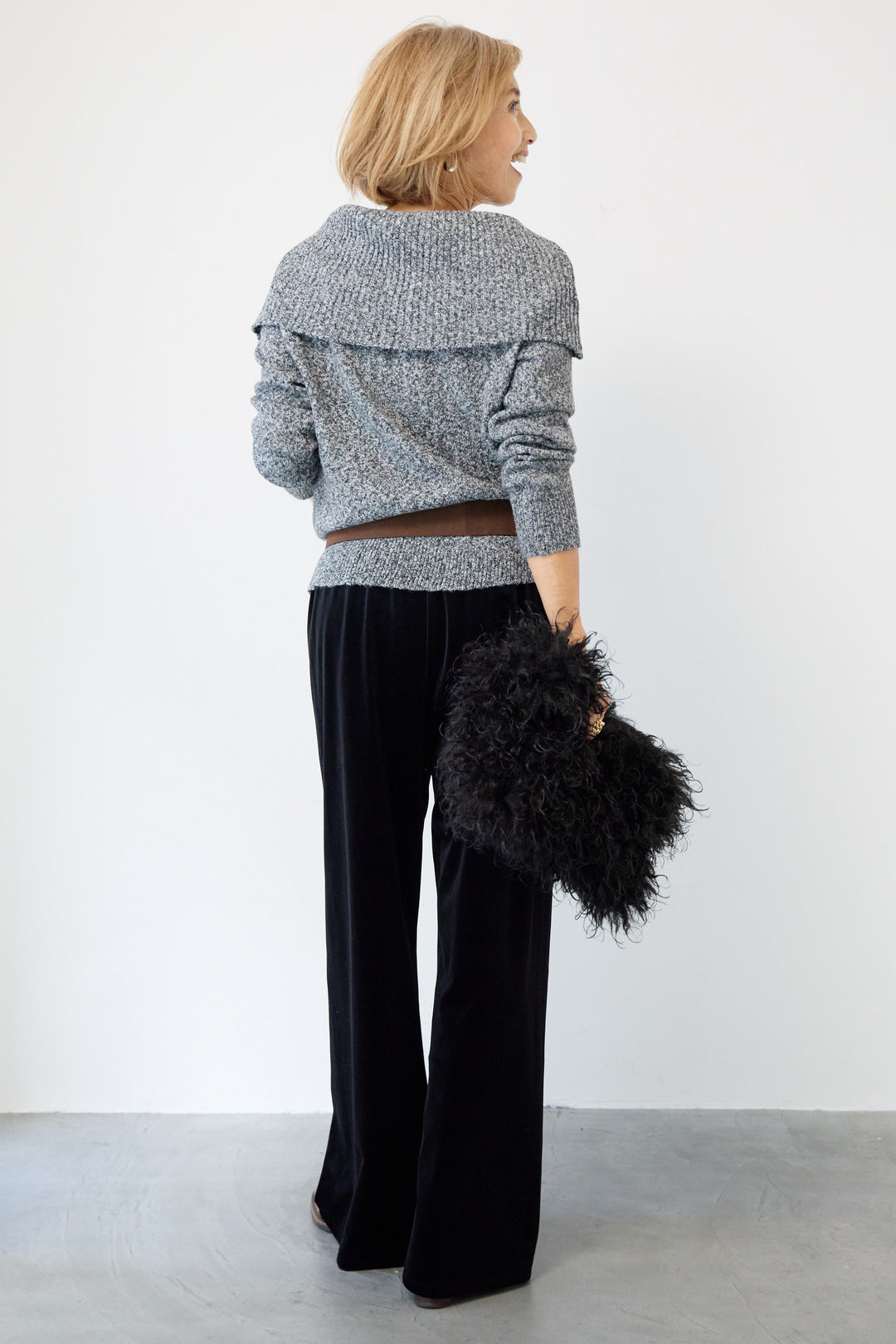 ベロアイージーパンツ