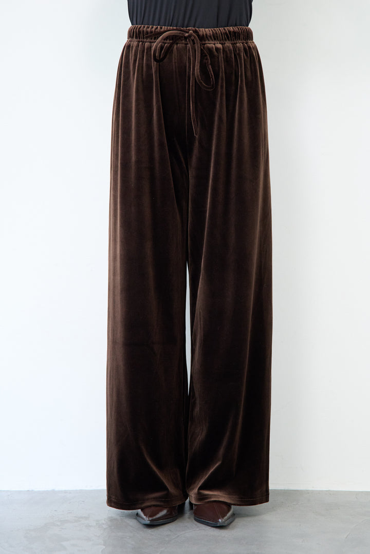 ベロアイージーパンツ