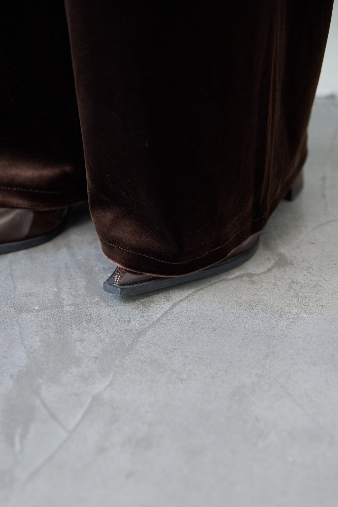 ベロアイージーパンツ