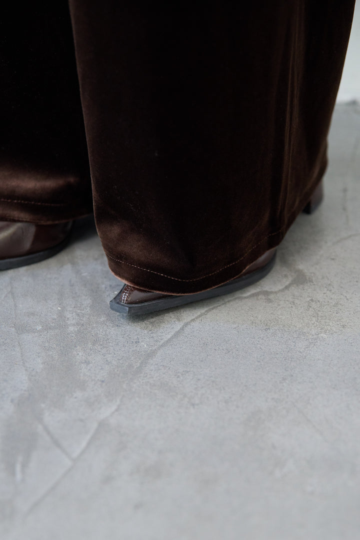 ベロアイージーパンツ