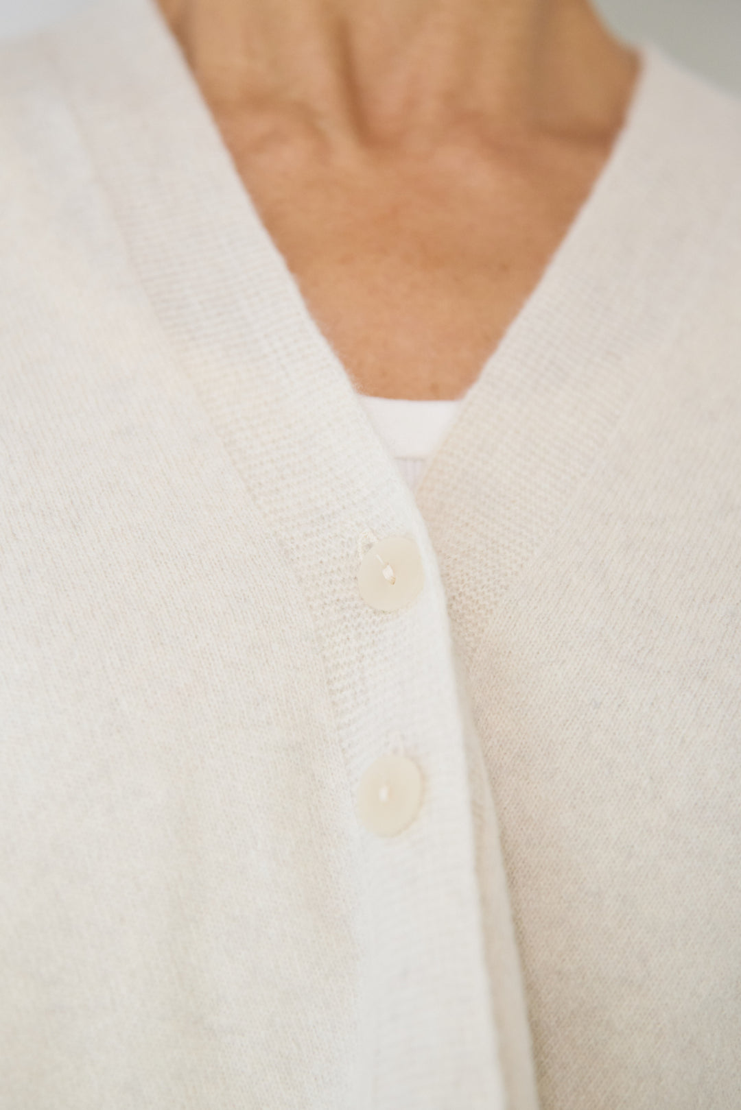 カシミア混2WAYポンチョカーディガン