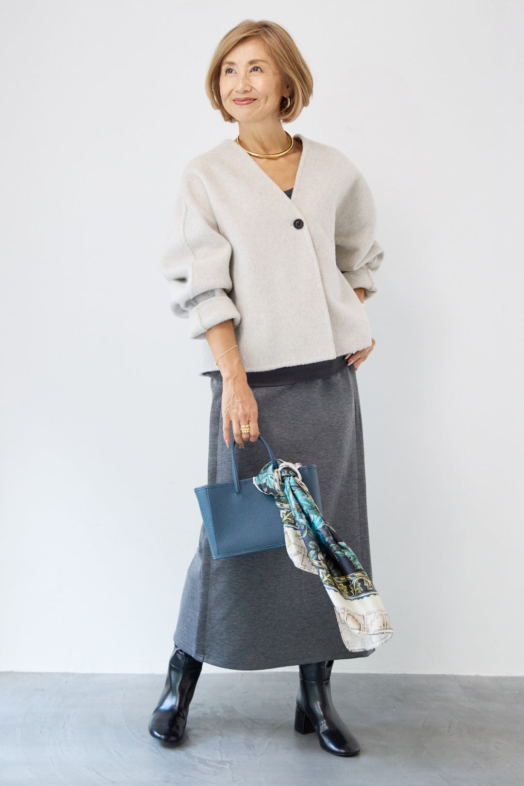 ウールショートコート