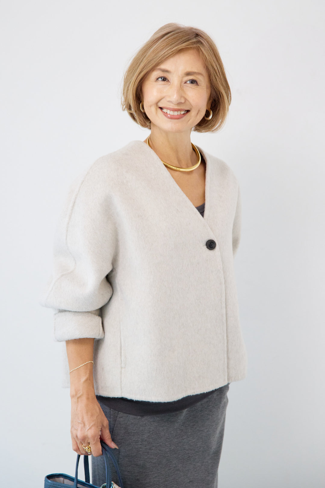 ウールショートコート