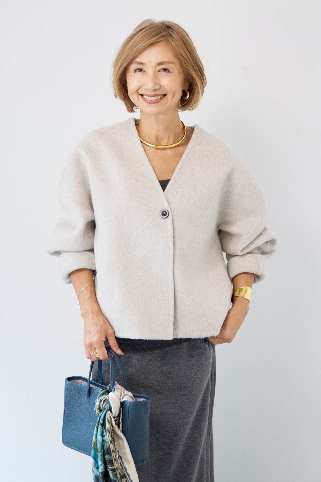 ウールショートコート