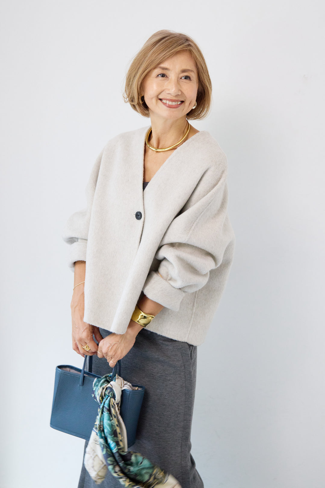 ウールショートコート