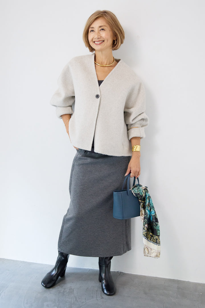 ウールショートコート