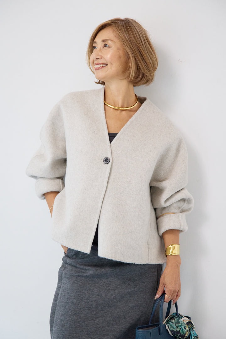 ウールショートコート