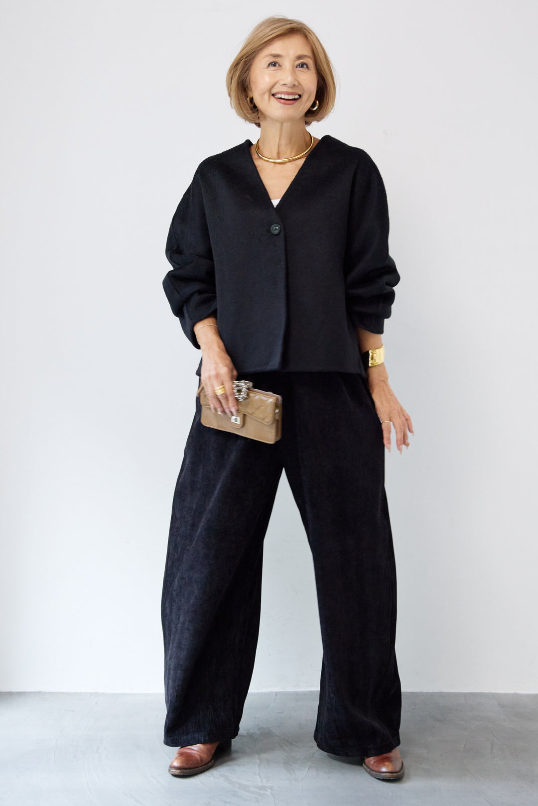 ウールショートコート