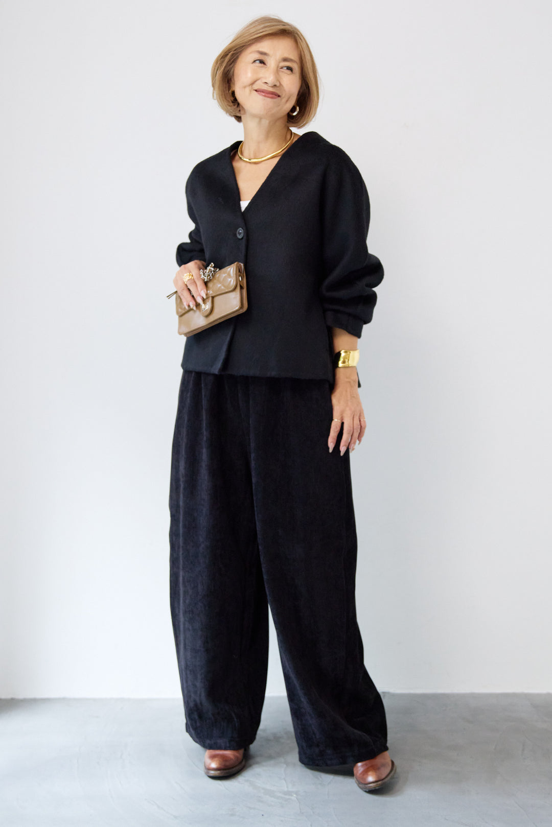 ウールショートコート