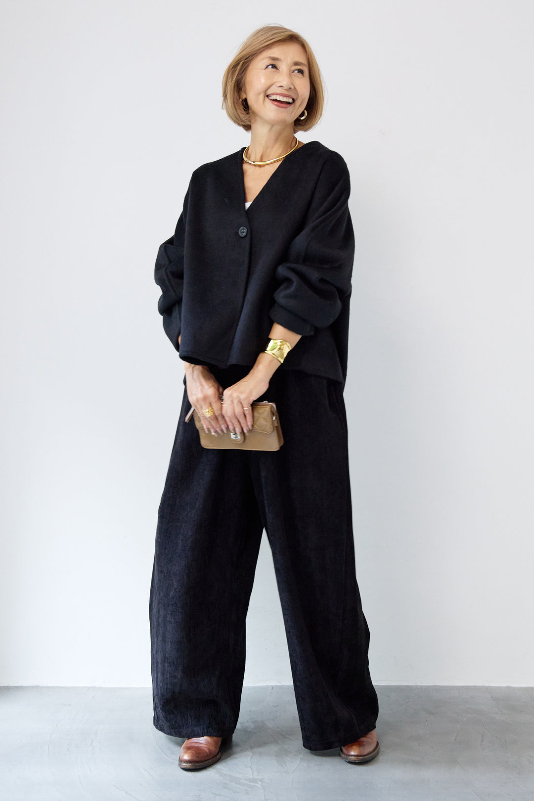 ウールショートコート