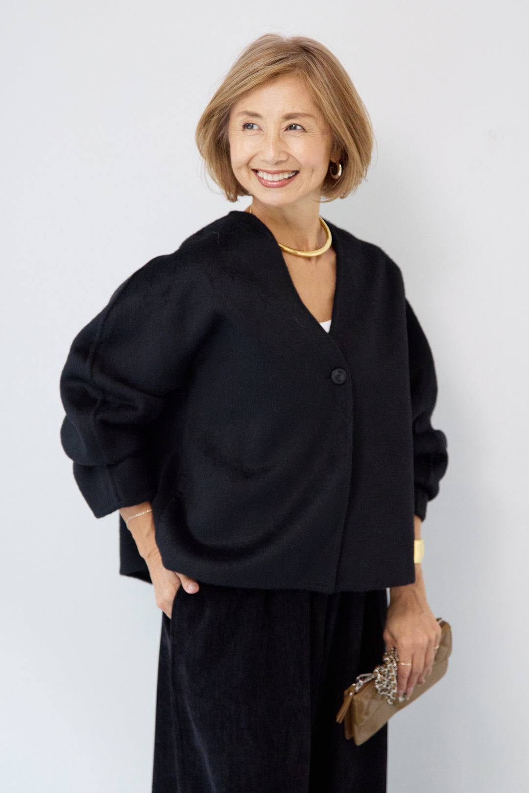 ウールショートコート