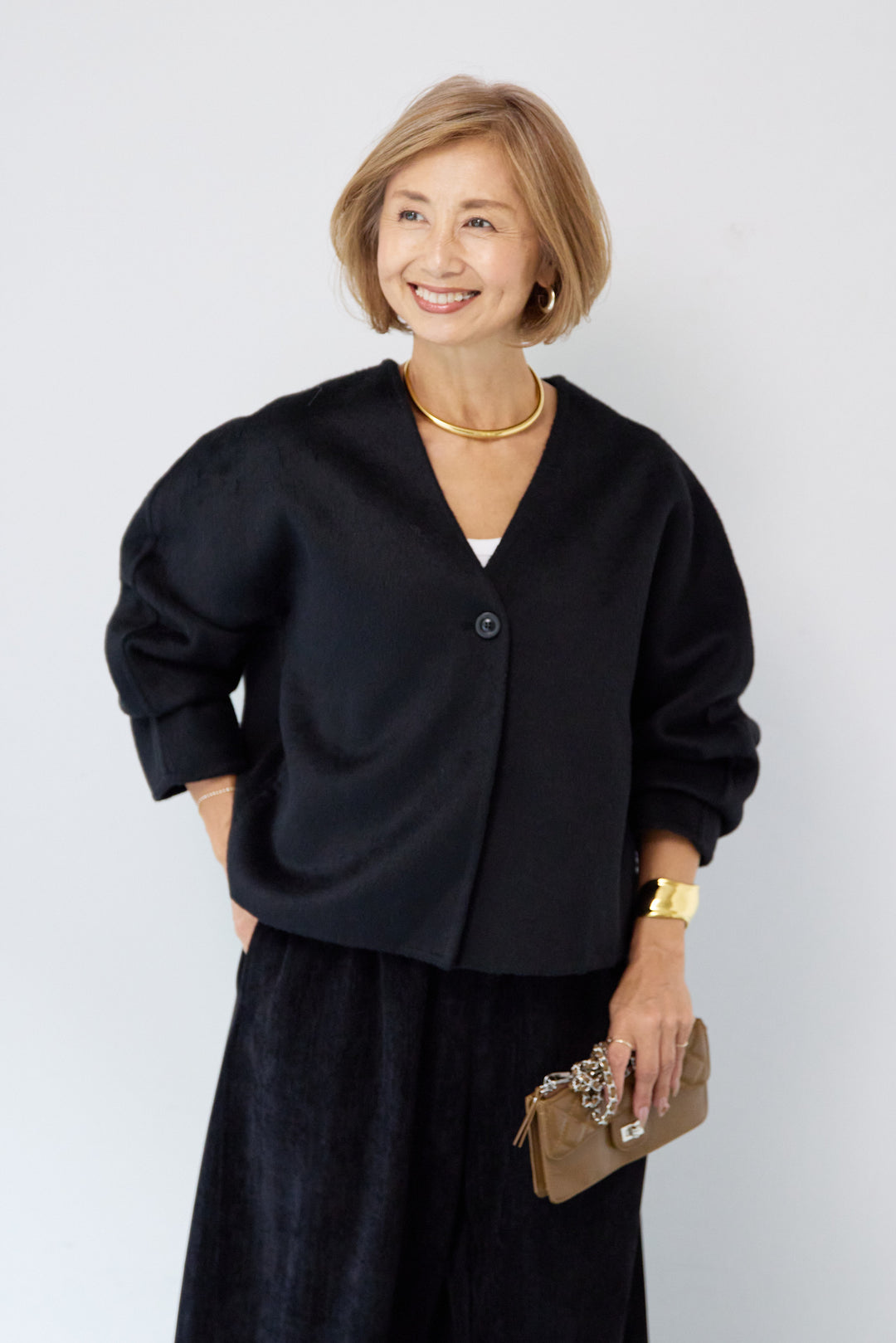 ウールショートコート