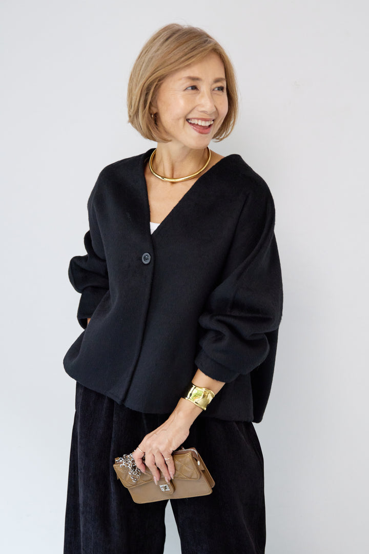 ウールショートコート