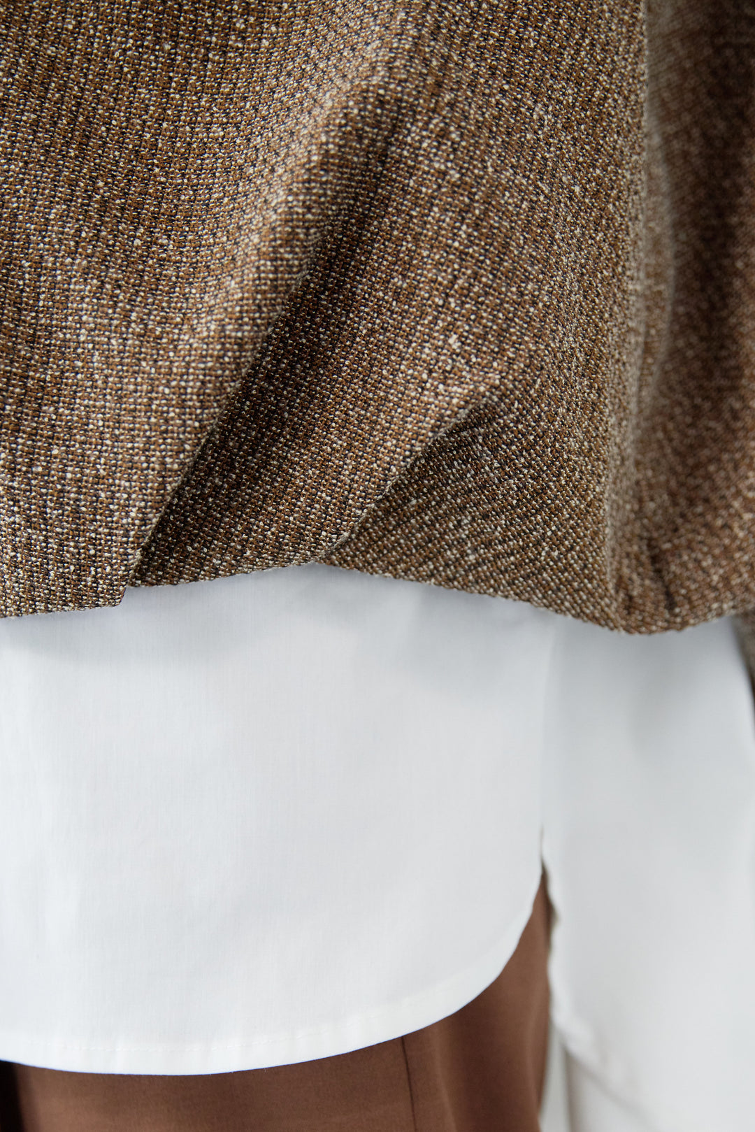 ツイードバルーンベスト