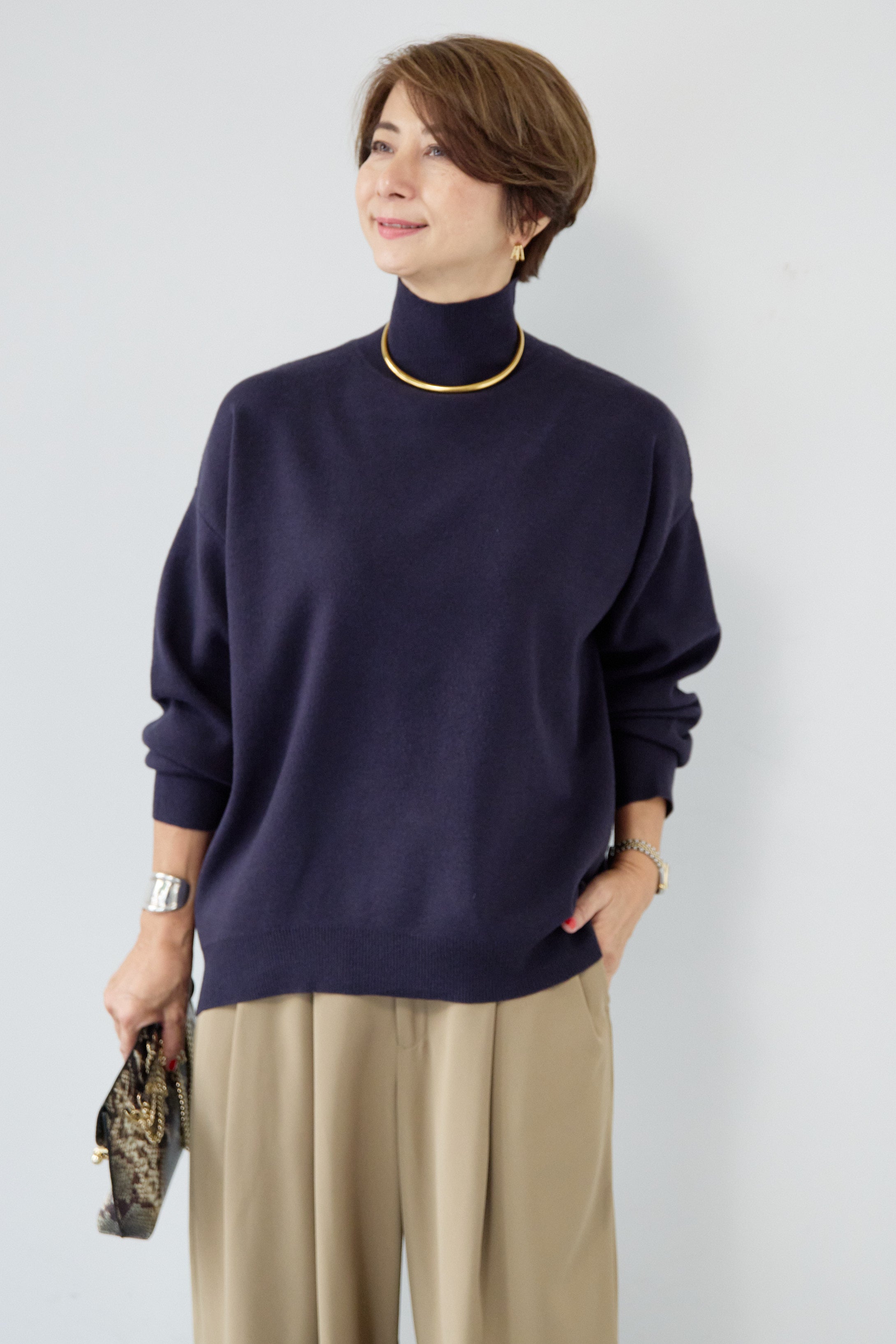 夢みる機械さま☆FOTUS☆　極暖　フェトウス　ハイネックカットソーヴィンテージ 防静電気】ハイネックやわもちニット – plusotoha