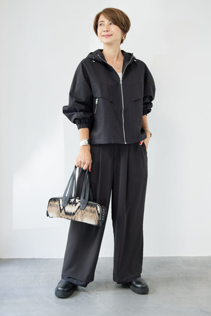 ヘムシアータックパンツ