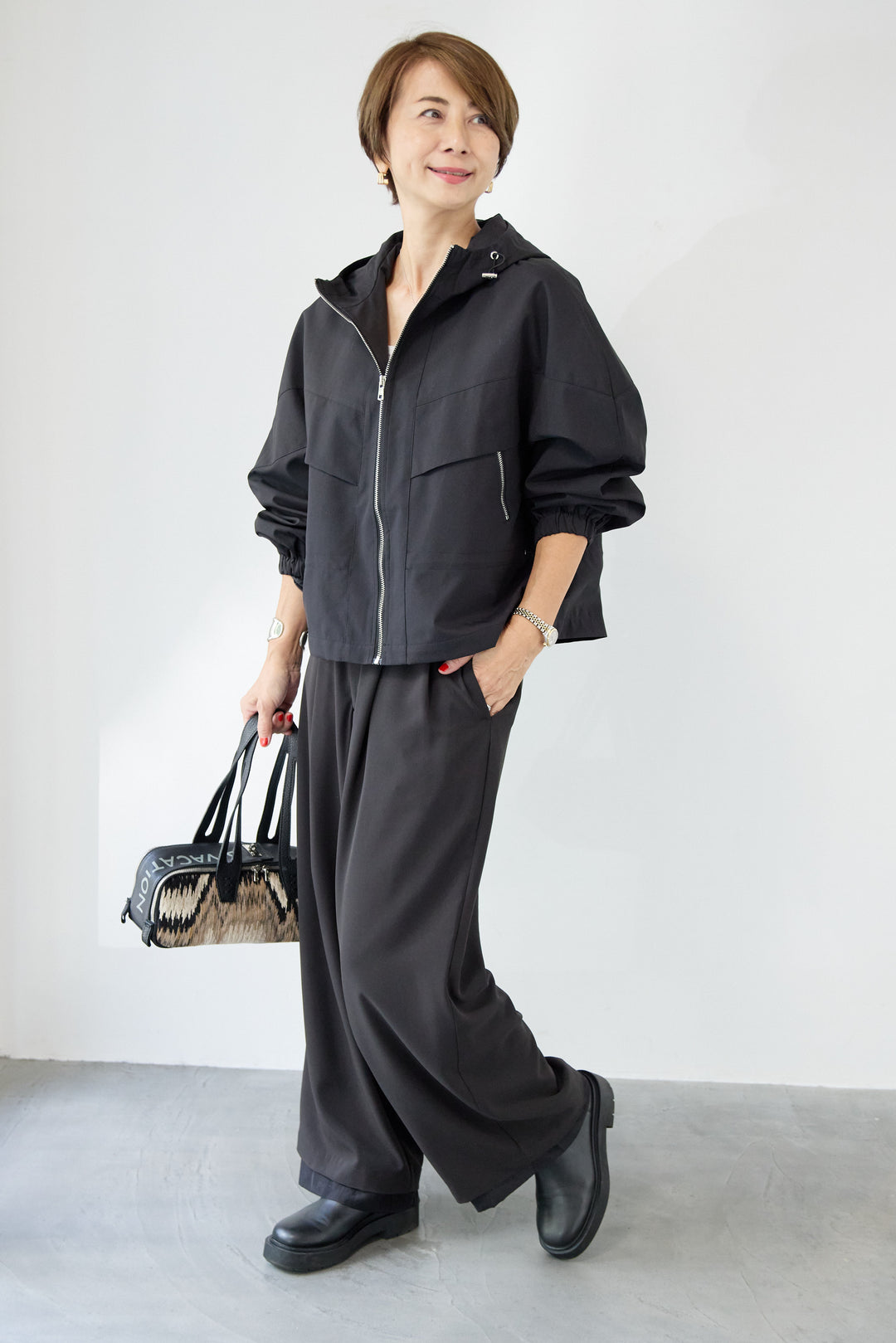 ヘムシアータックパンツ