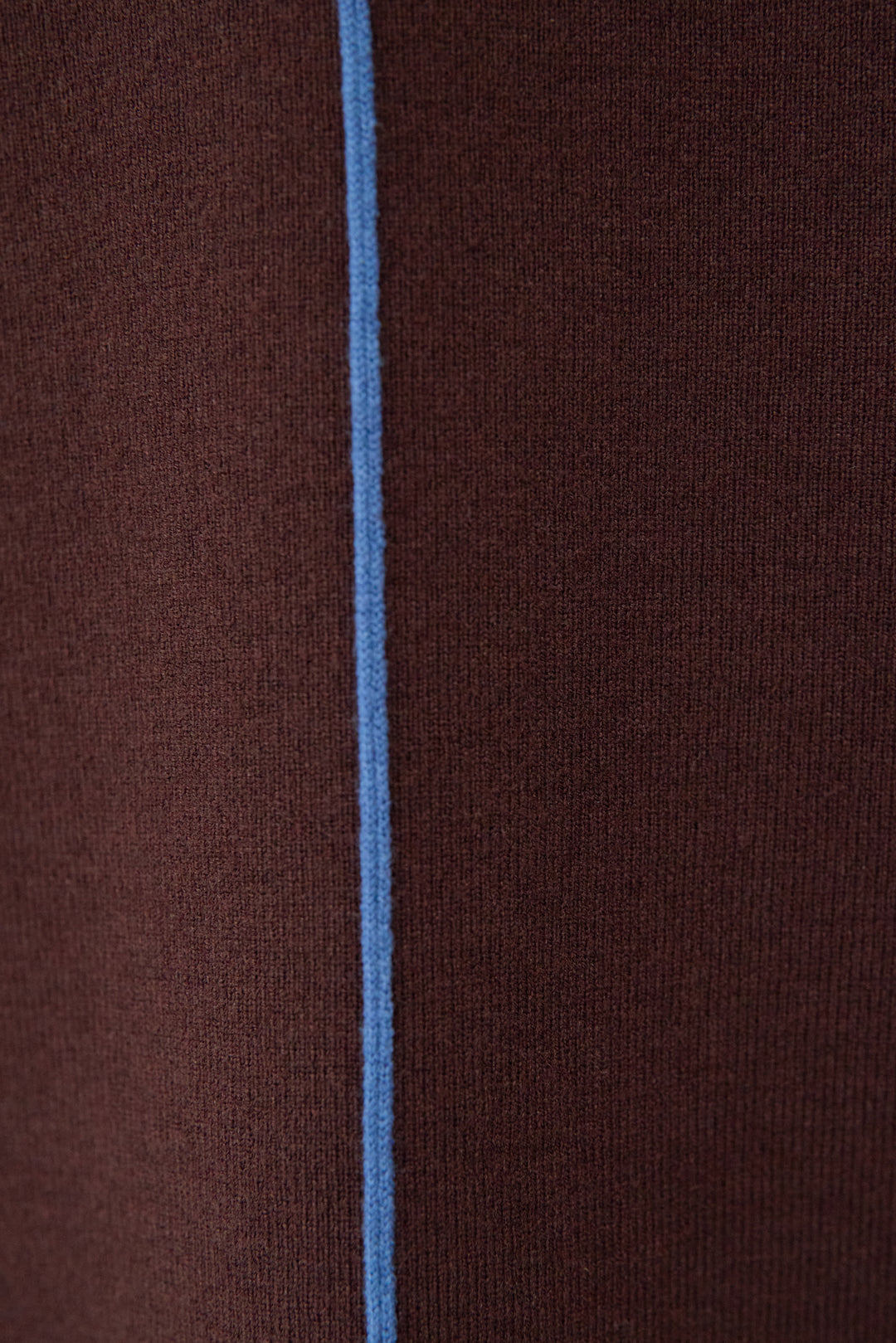 【防静電気】前後2WAY配色ラインやわもちニットワンピース