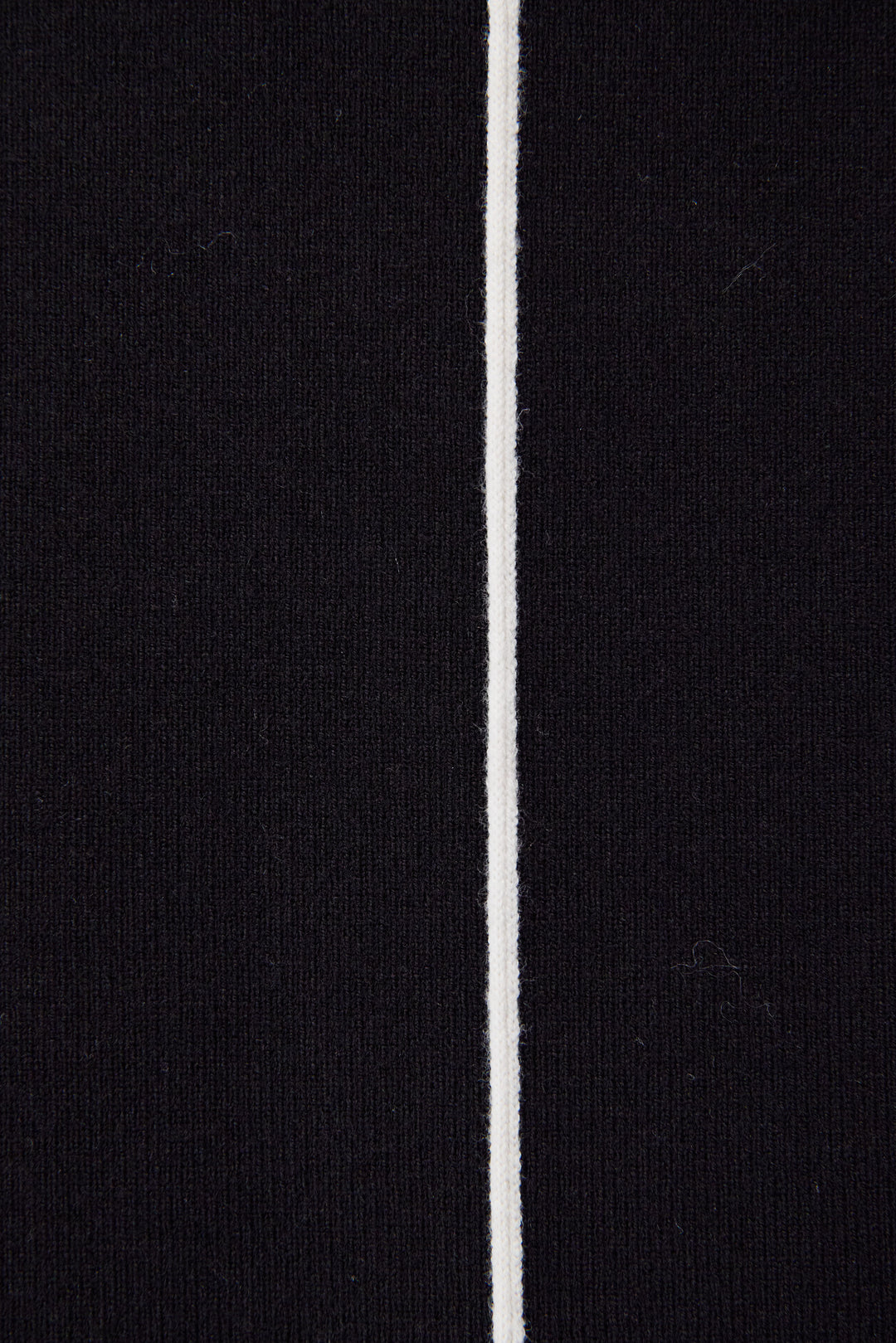 【防静電気】前後2WAY配色ラインやわもちニットワンピース