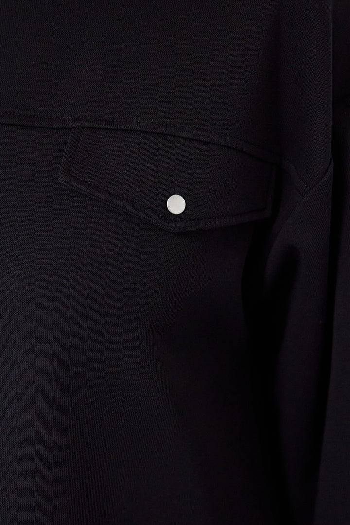 異素材ドッキングワンピース