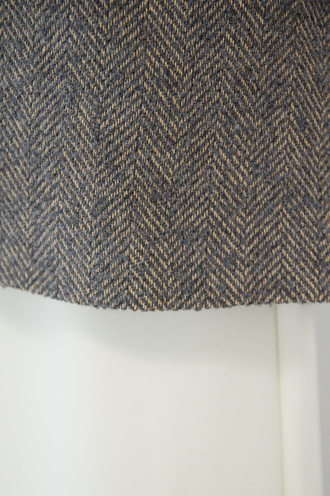 ヘリンボーンジャケットコート