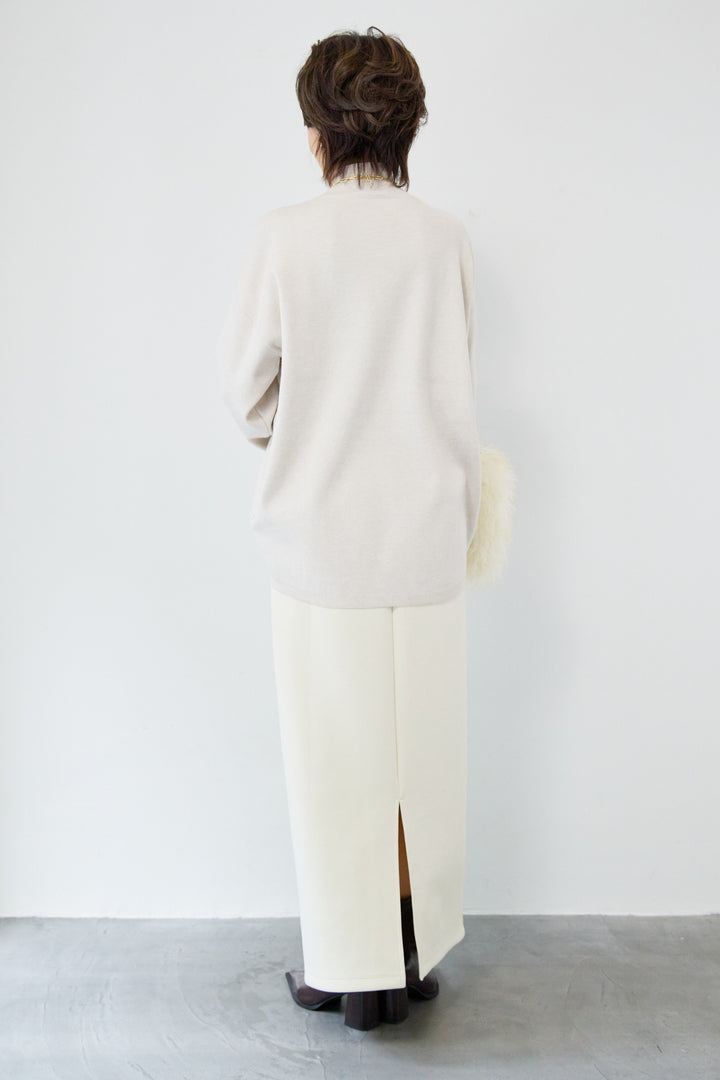 【防静電気】ハイネックやわもちニット