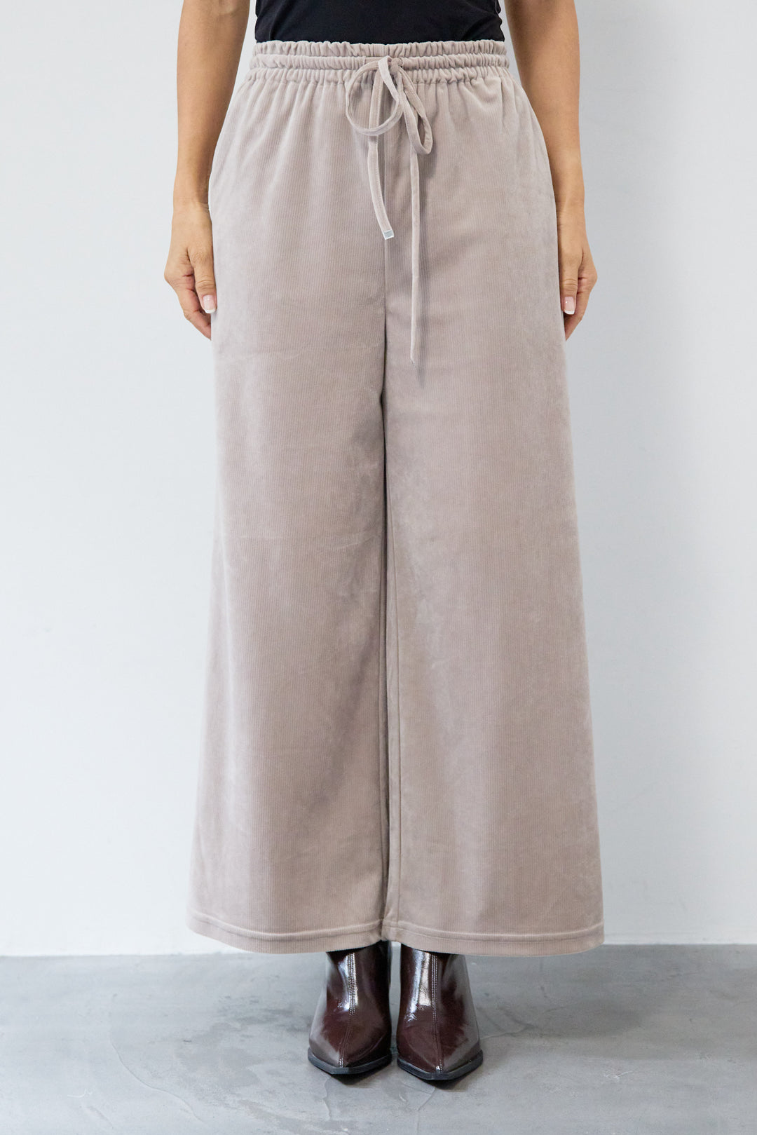 ベロアコールパンツ