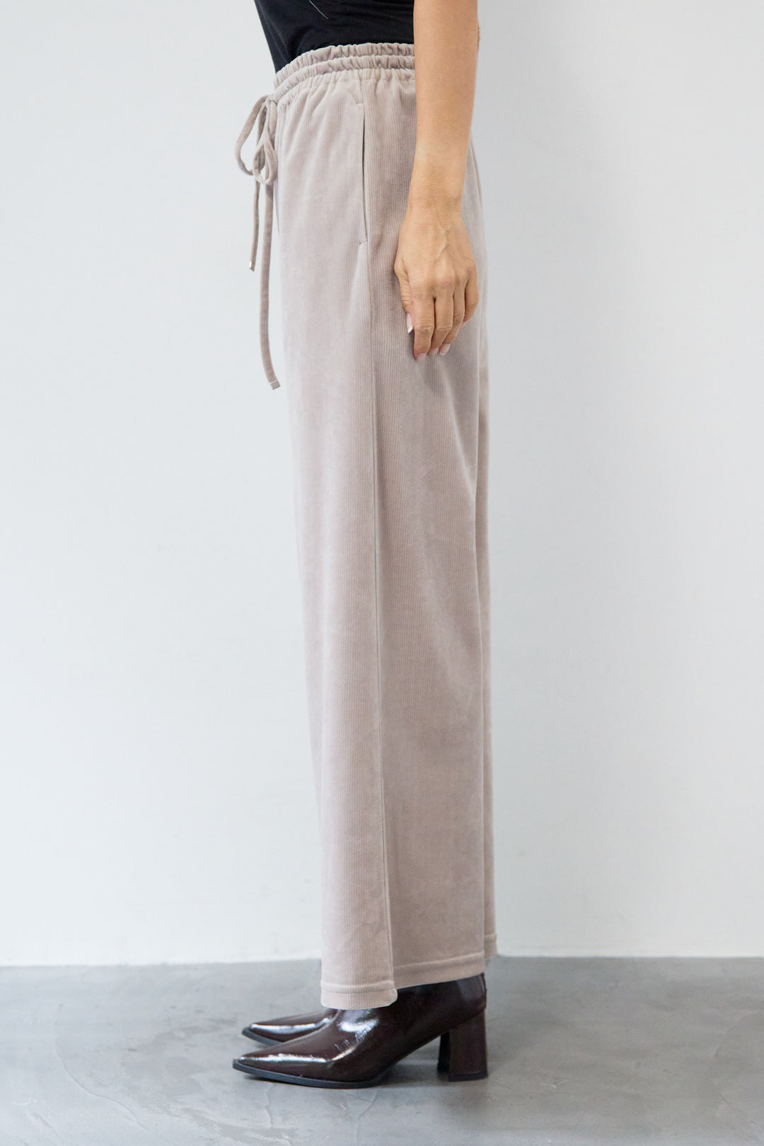 ベロアコールパンツ