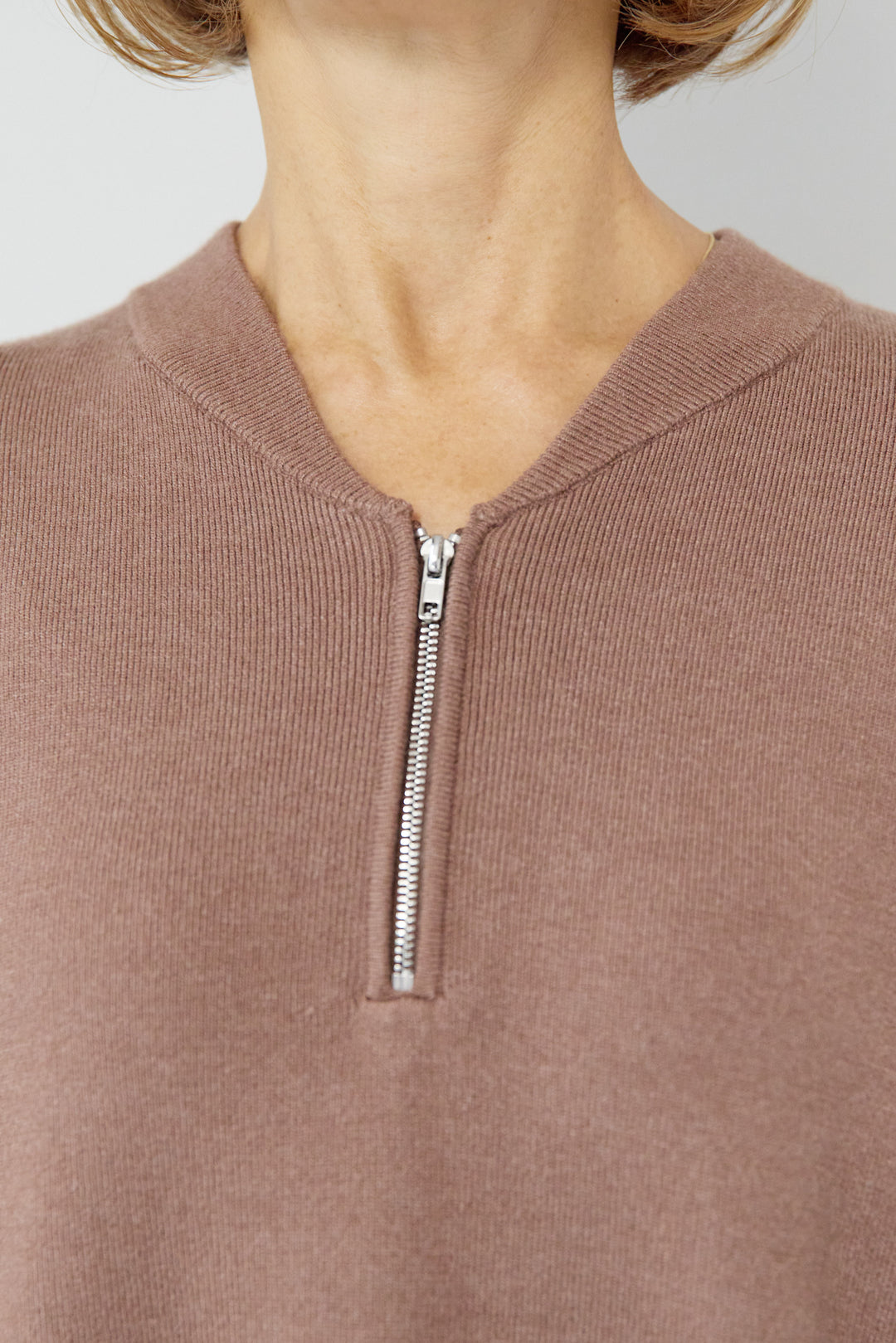 サイドラインニットワンピース