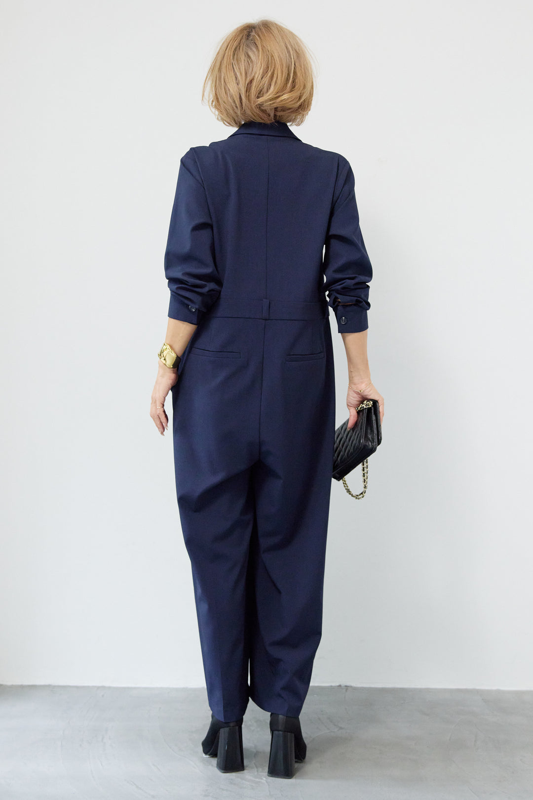 テーラードオールインワン