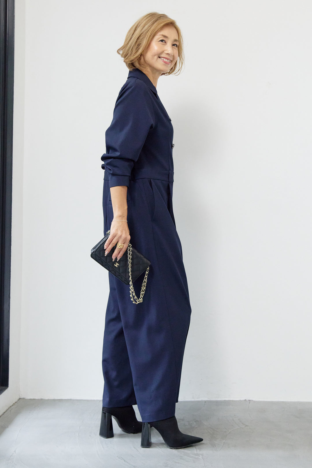 テーラードオールインワン