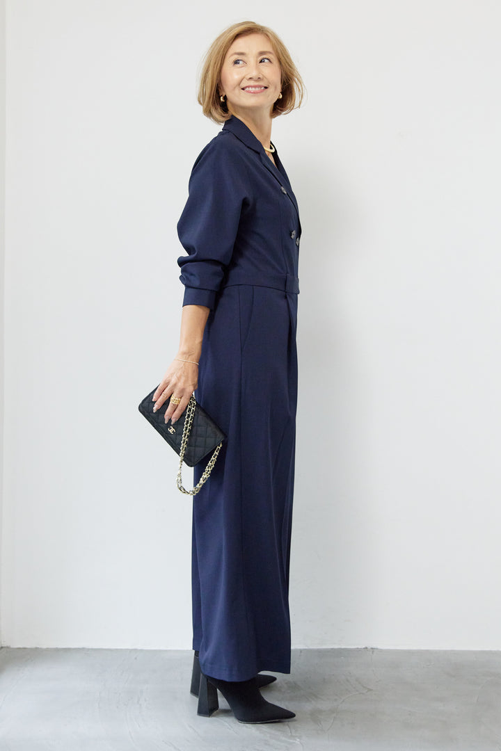 テーラードオールインワン