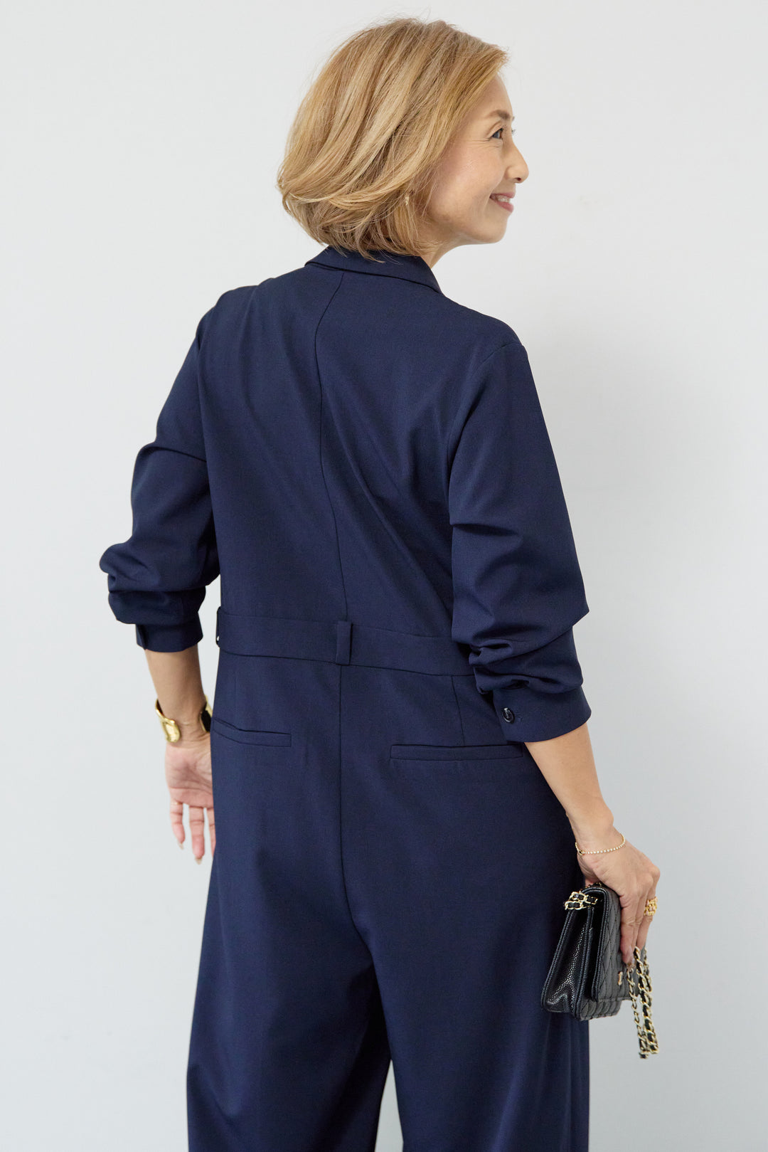 テーラードオールインワン