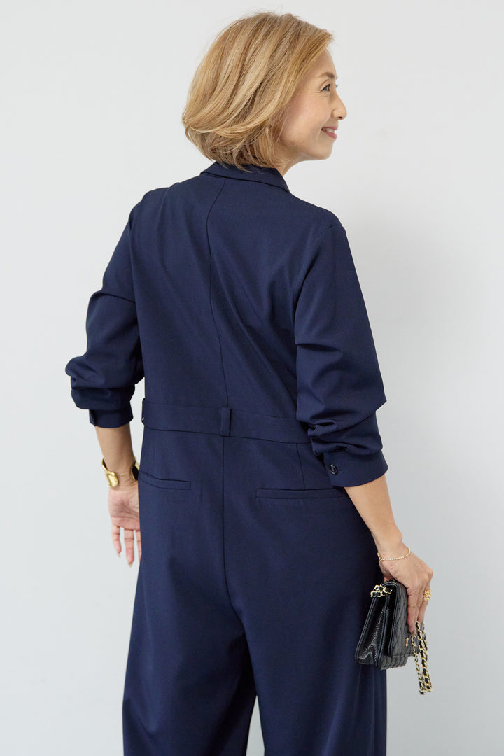 テーラードオールインワン