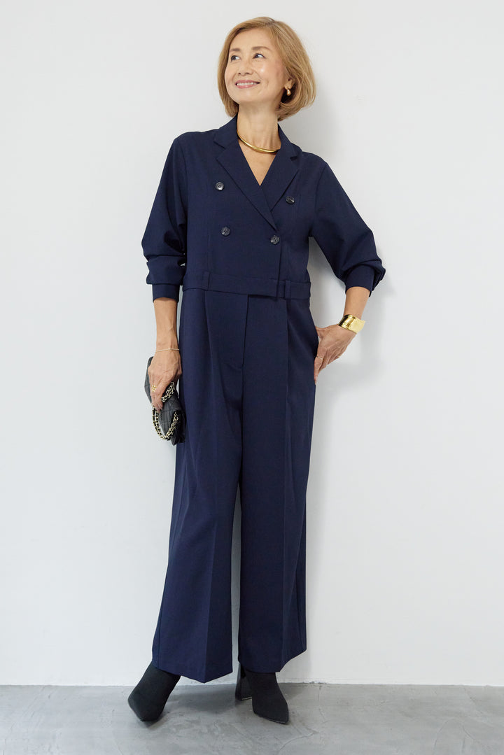 テーラードオールインワン