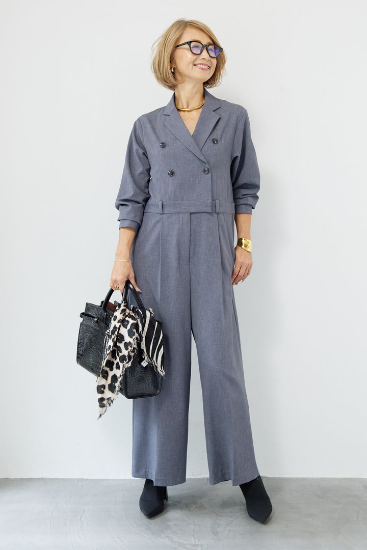 テーラードオールインワン