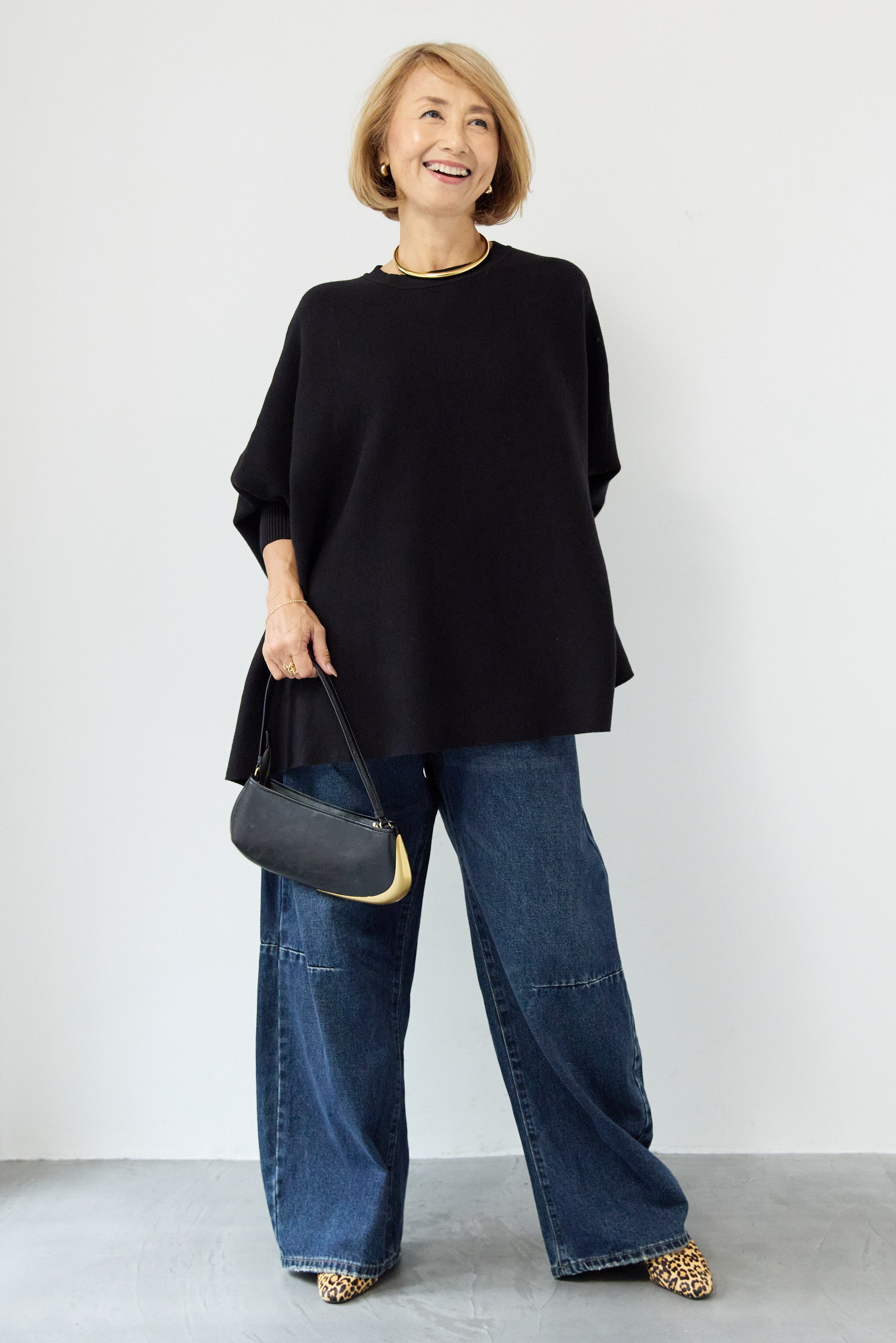 ウォッシャブルポンチョニット – plusotoha ウォッシャブルポンチョニット – plusotoha